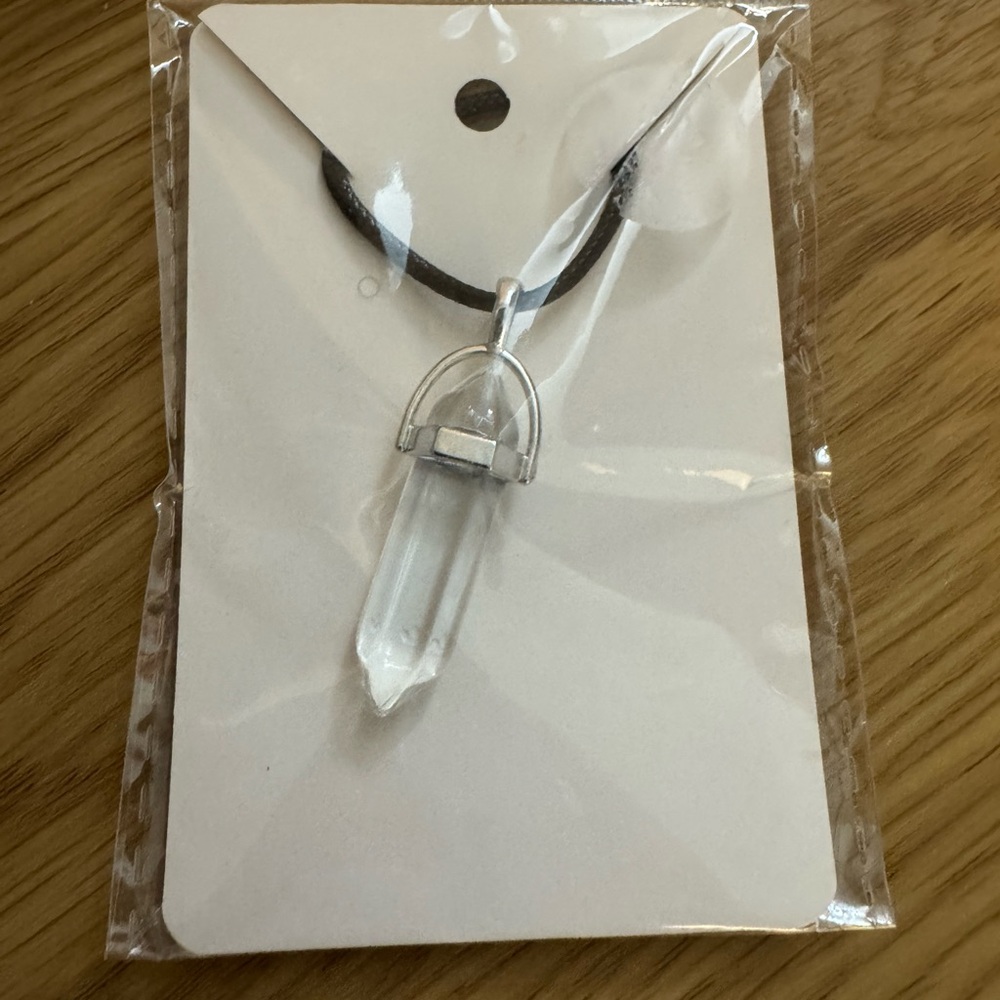 Howie Creations Crystal Pendant Necklace - NWOT
